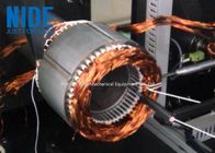 Endüstriyel Büyük Elektrikli Motor Bobini Lacer için Yatay Tek Taraflı Stator Bağlama Makinesi