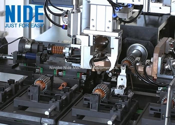 Otomatik Güç Aleti Motor Üretim Hattı Motor Armatür Sarma Makinesi