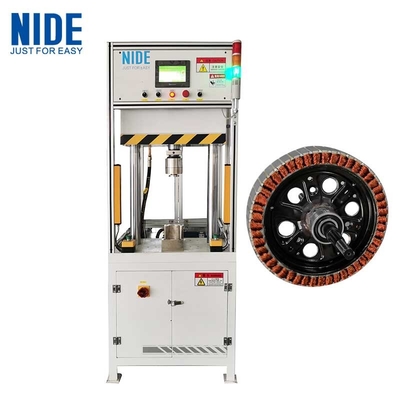 Otomatik Tekerlek Merkezi Motoru Stator Çapa Baskı Makinesi
