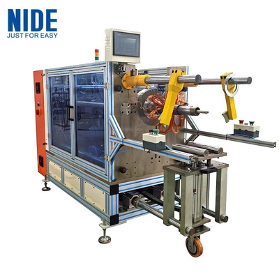 Kama Besleme Modlu Yatay Stator Sarma Yerleştirme Makinesi