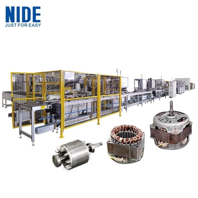 Otomatik yıkayıcı indüksiyon motor statör ve rotor montaj hattı