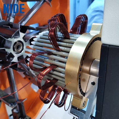 Jeneratör stator bobini sarma için elektrik jeneratörü motor stator sarma makinesi