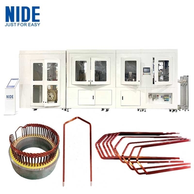 Otomatik Hairpin Stator Forming Machine Hairpin Motor Otomobil Sürüş Motoru Teknolojisi Çözümü