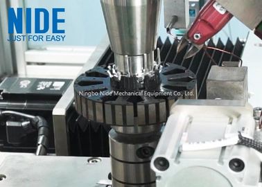 BLDC statör armatür iğne bobin sarma makinesi fırçasız motor için 120 Rpm verimlilik