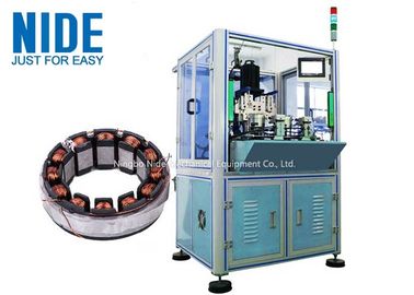 Otomatik BLDC çift çalışma istasyonları Burshless motor stator iğnesi sarma makinesi / Stator ID 10-100mm