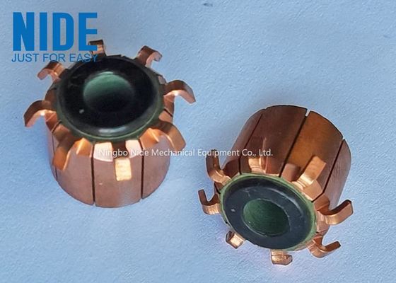 İtme Çubuğu Motoru için ODM 8 Segmentli Dc Motor Kollektör Komütatörü