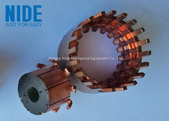 İtme Çubuğu Motoru için ODM 8 Segmentli Dc Motor Kollektör Komütatörü