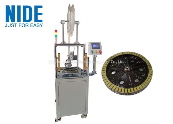 İki İstasyonlu Kağıt Yerleştirme Makinesi Bldc Tekerlek Göbeği Motor Rotor Yalıtımı