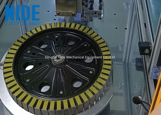 İki İstasyonlu Kağıt Yerleştirme Makinesi Bldc Tekerlek Göbeği Motor Rotor Yalıtımı
