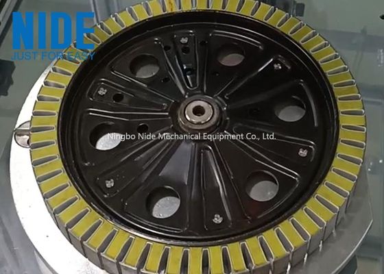 İki İstasyonlu Kağıt Yerleştirme Makinesi Bldc Tekerlek Göbeği Motor Rotor Yalıtımı