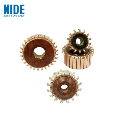 Dc Motor Oto Parçası için Gümüş Bakır Kanca Komütatör Armatür