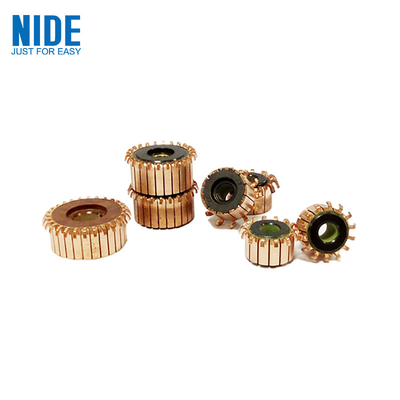 Asansör Dc Motor için Özelleştirilmiş Gümüş Bakır Komütatör Armatür