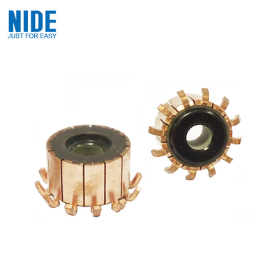 Asansör Dc Motor için Özelleştirilmiş Gümüş Bakır Komütatör Armatür