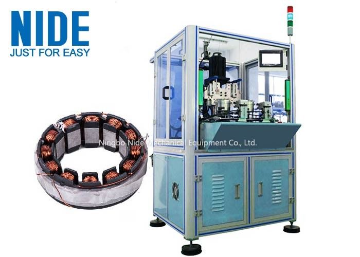 Otomatik BLDC çift çalışma istasyonları Burshless motor stator iğnesi sarma makinesi / Stator ID 10-100mm