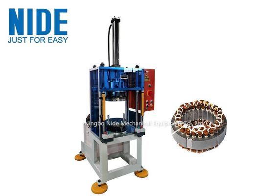 Jeneratör motoru fan motoru Stator Bobini mikro motor için son Şekillendirme ve Şekillendirme Makinesi
